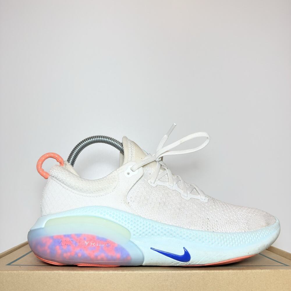 Nike Joyride Dual Run White Pink Blue Women's Size 8.5 Athletic Running Shoes